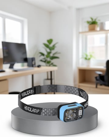 53 Modlu Led Kafa Lambası Type C Şarjlı