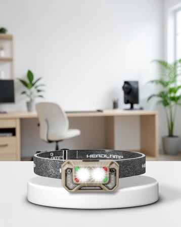 Sensörlü Led Kafa Lambası