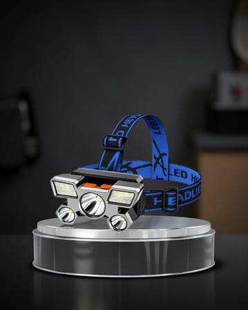 Kafa Lambası 5 Led 4 Modlu
