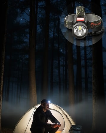 Led Kafa Feneri 3000 Lümen 30W Zoomlu