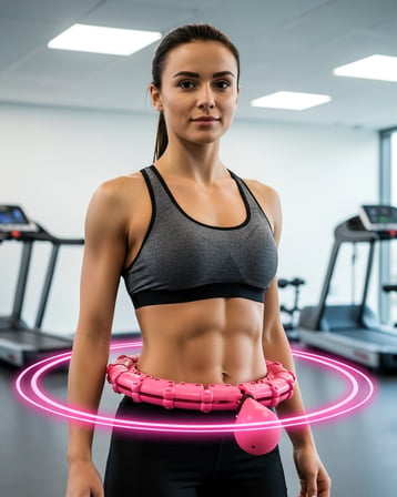 Ayarlanabilir Masajlı Akıllı Hula Hoop