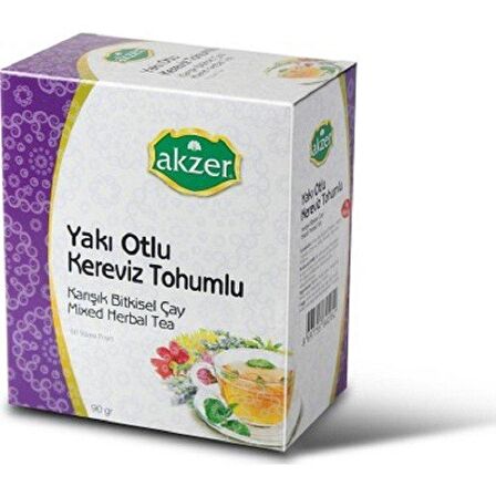 Akzer Yakıotlu Kereviz Tohumlu Çay 60lı Süzen Poşet