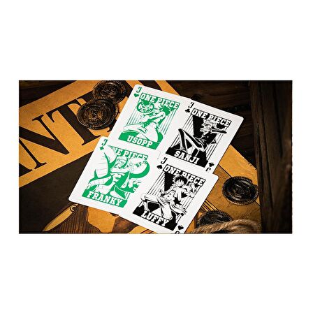 Card Mafia One Piece Roronoa Zoro Anime Oyun Kağıdı iskambil Kartları