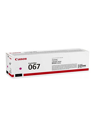 Canon CRG-067 i-Sensys MF-657Cdw Kırmızı Orjinal Yazıcı Toneri