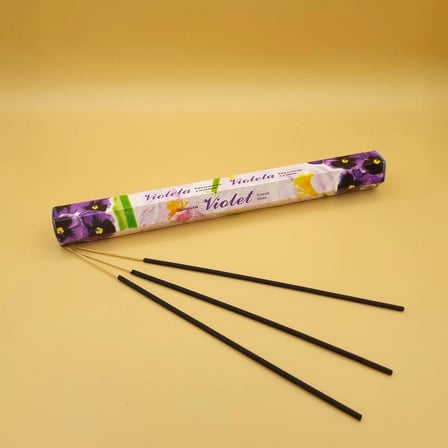 Darshan Violet Çubuk Tütsü – Menekşe Aromalı Kokulu Tütsü