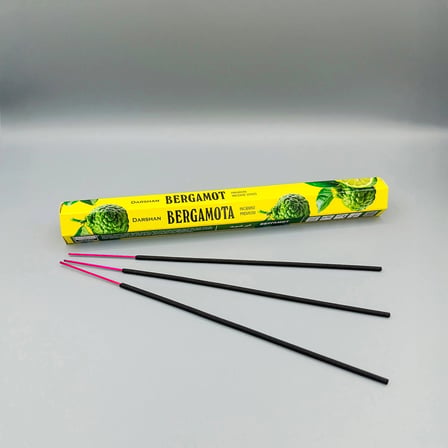Darshan Bergamot Premium Çubuk Tütsü – Bergamot Aromalı Ferah Narenciye Kokulu Tütsü