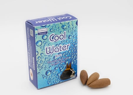 Darshan Cool Water Type Geri Akış Tütsü – Ferah ve Sucul Aromalı Backflow Tütsü