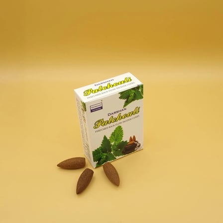 Darshan Patchouli Geri Akış Tütsü – Paçuli Aromalı Backflow Tütsü