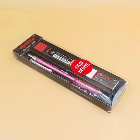 Rotring 0.7 mm Uçlu Kalem Seti – Silgi ve Uç Hediye – Renk Seçenekli