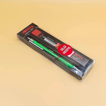 Rotring 0.7 mm Uçlu Kalem Seti – Silgi ve Uç Hediye – Renk Seçenekli
