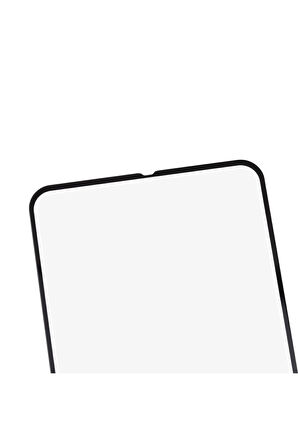 Samsung M51 Uyumlu Siyah Seramik Nano Ekran Koruyucu Tam Kaplayan Kırılmaz Esnek Cam