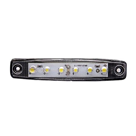 Carmind 6 Led Parmak Lamba Beyaz 12-24V (1 Adet)