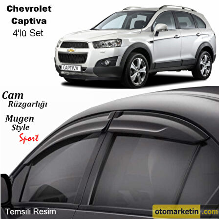 Chevrolet Captiva Mugen Cam Rüzgarlığı