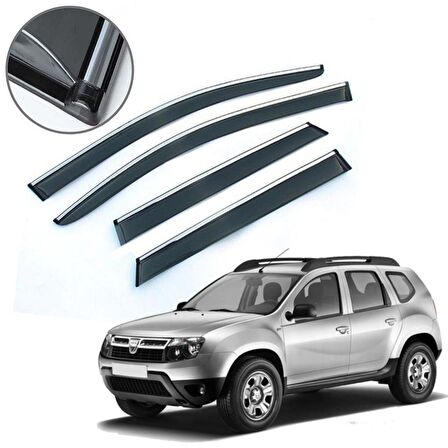 Dacia Duster Krom Çıtalı Cam Rüzgarlığı 2010-2017