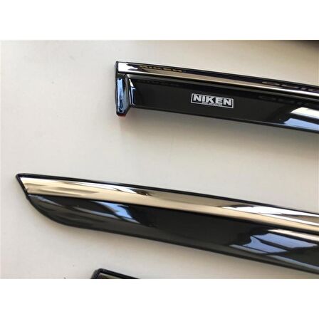 Fiat Doblo Krom Çıtalı Cam Rüzgarlığı 2010-2019 (4 lü)