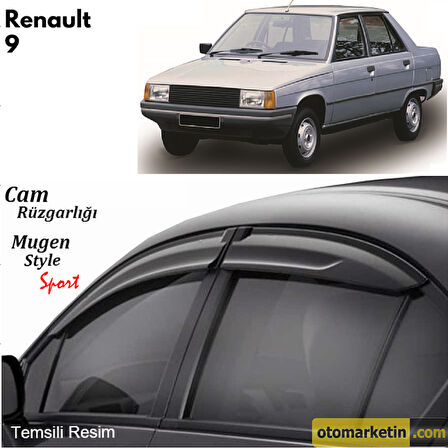 Renault 9 Broadway Spring Mugen Cam Rüzgarlığı