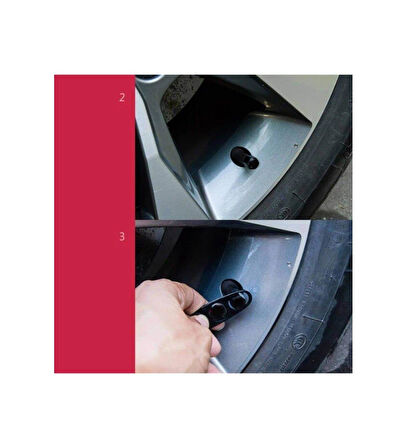 S Line Metal Sibop Kapağı Anahtarlık Seti (Siyah)