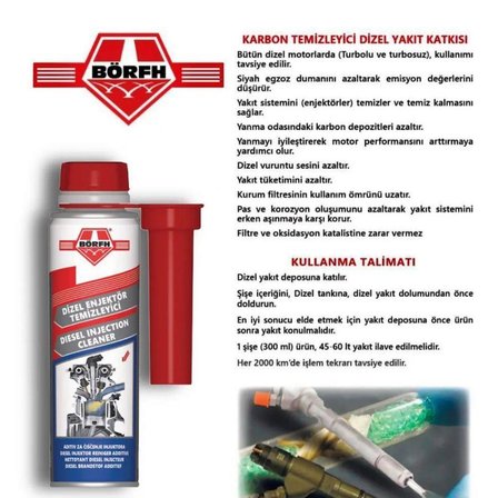 Börfh Dizel Enjektör Temizleyici 300 ml