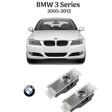 Bmw 3 Series E90 Kapı Altı Led Logo 2005-2012 (CRM2461)