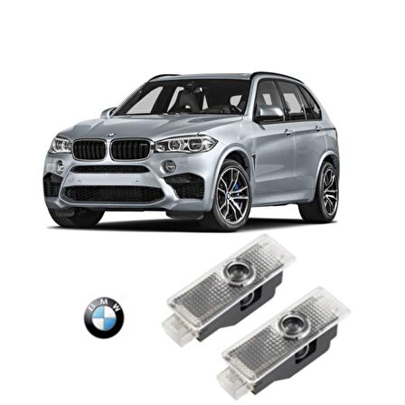 Bmw X5 Kapı Altı Led Logo 2007-2016 (CRM2461)