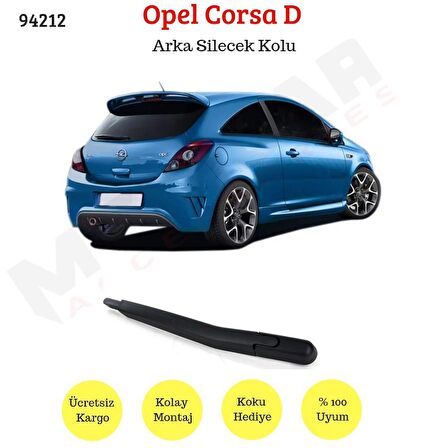 Opel Corsa D Arka Silecek Kolu (MTM-94212)