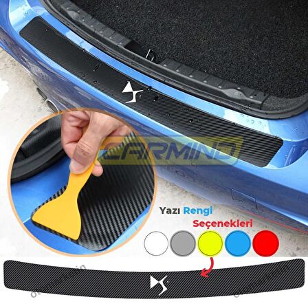 Citroen Bagaj ve Kapı Eşiği Karbon Sticker Set