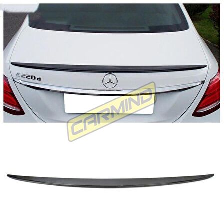 Mercedes E Serisi W213 Bagaj Üstü Piano Black Spoiler