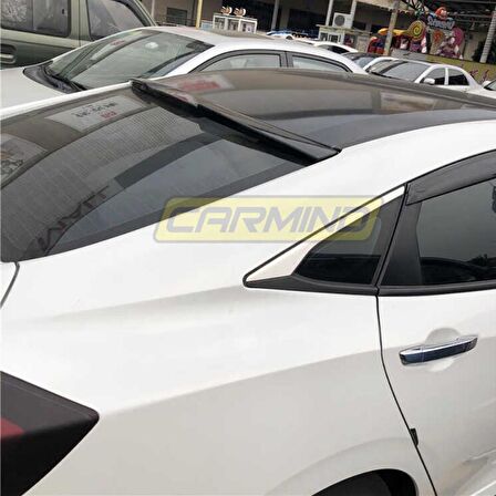 Honda Civic FC5 Uyumlu Cam Üstü RS Spoiler Piano Black