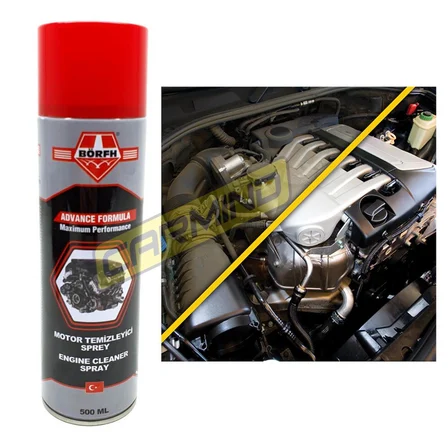 Börfh Susuz Motor Temizleyici Parlatıcı Sprey 500ml