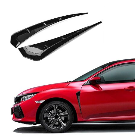 Honda Civic FC5 FK7 Uyumlu Yan Çamurluk Venti (2 Adet)