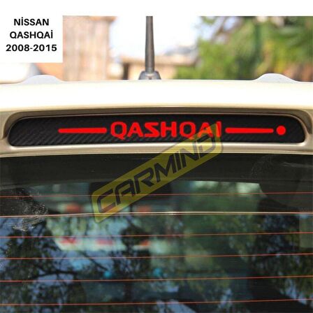 Nissan Qashqai Karbon Arka Fren Stop Lambası Sticker 2008-2015