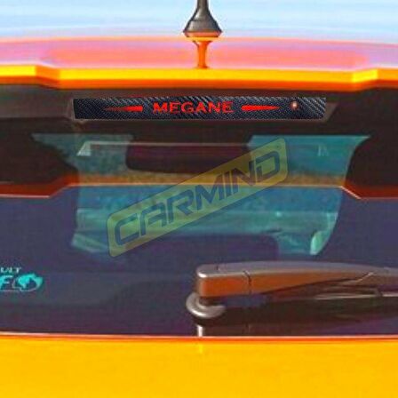 Renault Megane 4 HB Karbon Arka Fren Stop Lambası Sticker
