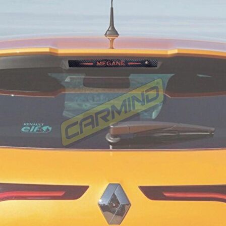 Renault Megane 4 HB Karbon Arka Fren Stop Lambası Sticker