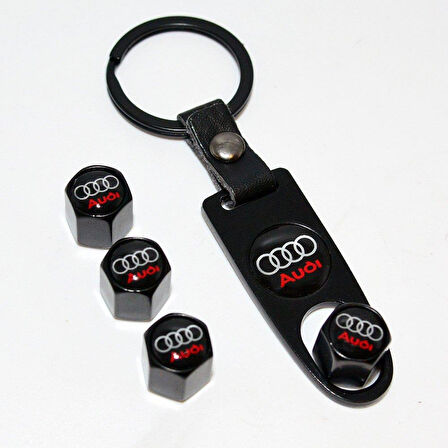 Audi Metal Sibop Kapağı Anahtarlık Seti