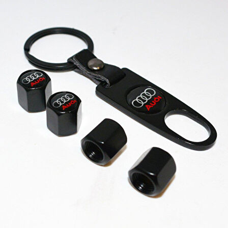 Audi Metal Sibop Kapağı Anahtarlık Seti