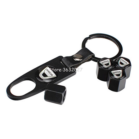 Dacia Metal Sibop Kapağı Anahtarlık Seti