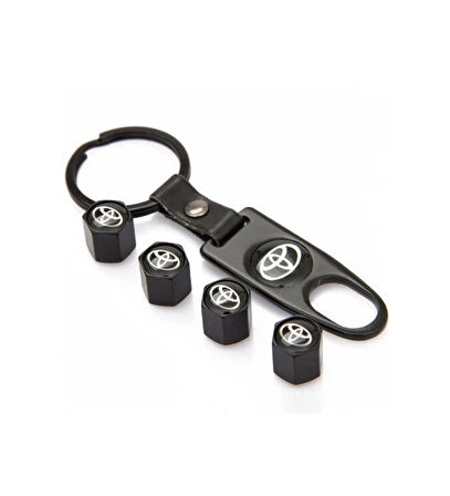 Toyota Metal Sibop Kapağı Anahtarlık Seti