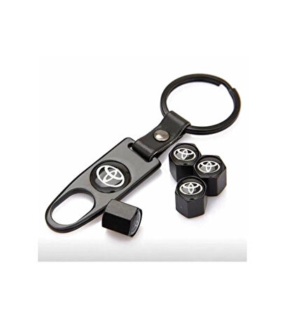 Toyota Metal Sibop Kapağı Anahtarlık Seti