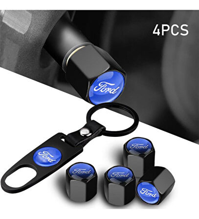 Ford Metal Sibop Kapağı Anahtarlık Seti