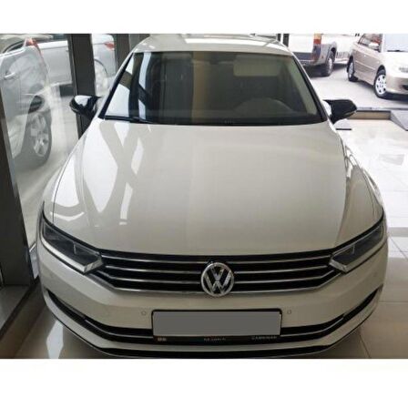 Vw Passat B8 Batman Yarasa Ayna Kapağı Piano Black 2017-2019