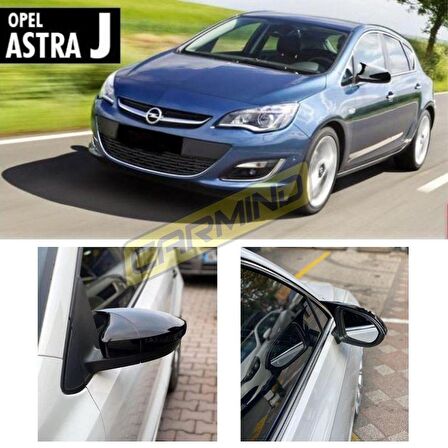 Opel Astra J Batman Yarasa Ayna Kapağı Piano Black 2009-2015