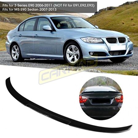 Bmw 3 Serisi E90 Bagaj Üstü M4 Spoiler Piano Black 2005-2011