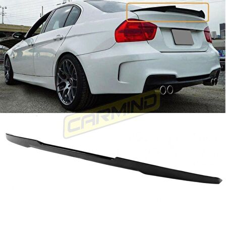 Bmw 3 Serisi E90 Bagaj Üstü M4 Spoiler Piano Black 2005-2011