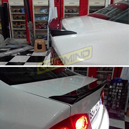 Honda Civic FD6 Uyumlu Bagaj Üstü Spoiler Piano Black 2006-2011