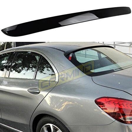 Mercedes C Serisi W205 Cam Üstü Piano Black Spoiler