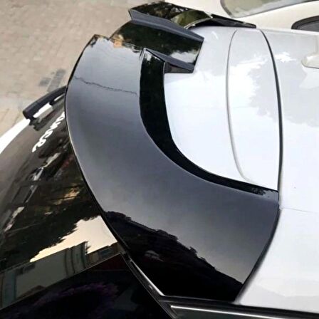 Opel Astra K Abarth Spoiler Piano Black ABS Plastik 2015-2018