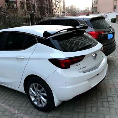 Opel Astra K Abarth Spoiler Piano Black ABS Plastik 2015-2018