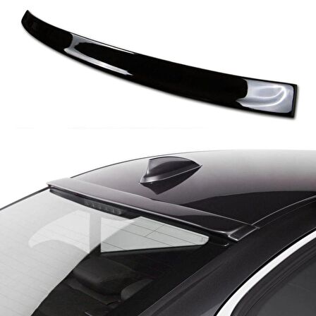 Bmw 5 Serisi E60 Cam Üstü Spoiler Piano Black 2004-2010