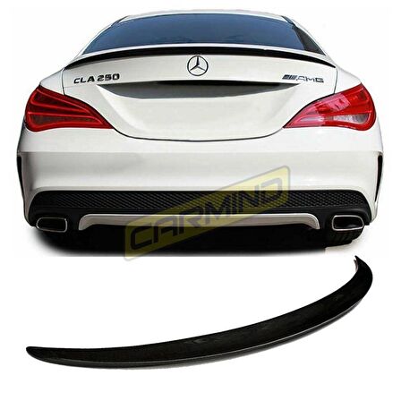 Mercedes CLA W117 Bagaj Üstü Piano Black Spoiler