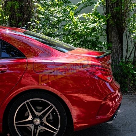 Mercedes CLA W117 Bagaj Üstü Piano Black Spoiler